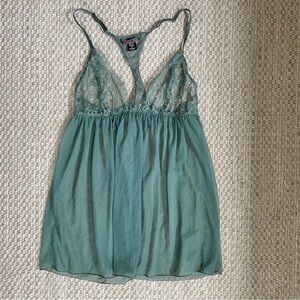 Vintage jade Victoria Secret slip!